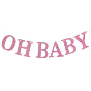 Banner Oh baby It´s a Girl růžový 3 m ALBI