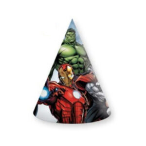 Čepičky Avengers 6 ks Albi