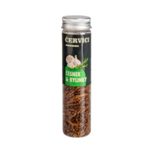 Křupaví červíci - Česnek a bylinky Sens