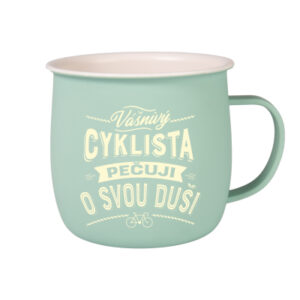 Outdoorový hrnek - Cyklista Albi