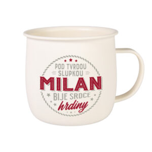 Outdoorový hrnek - Milan Albi