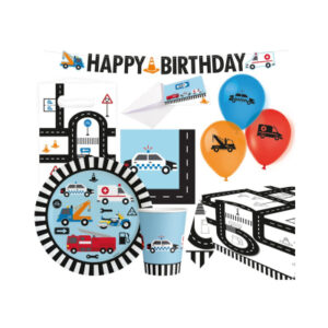 Párty Set Auta na silnici 60 ks Albi