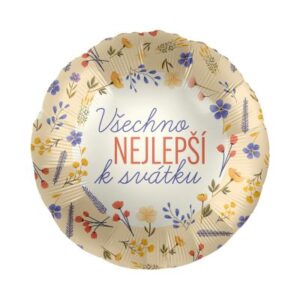 Balónek fóliový Všechno nejlepší k svátku Albi