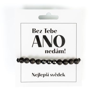 Náramek pro svědka - Bez tebe ANO nedám Albi