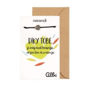 Náramky - Díky tobě Albi
