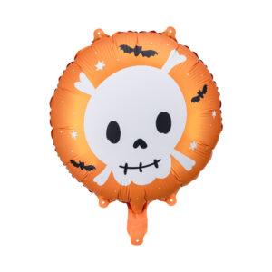 Balónek fóliový Lebka s netopýry Albi
