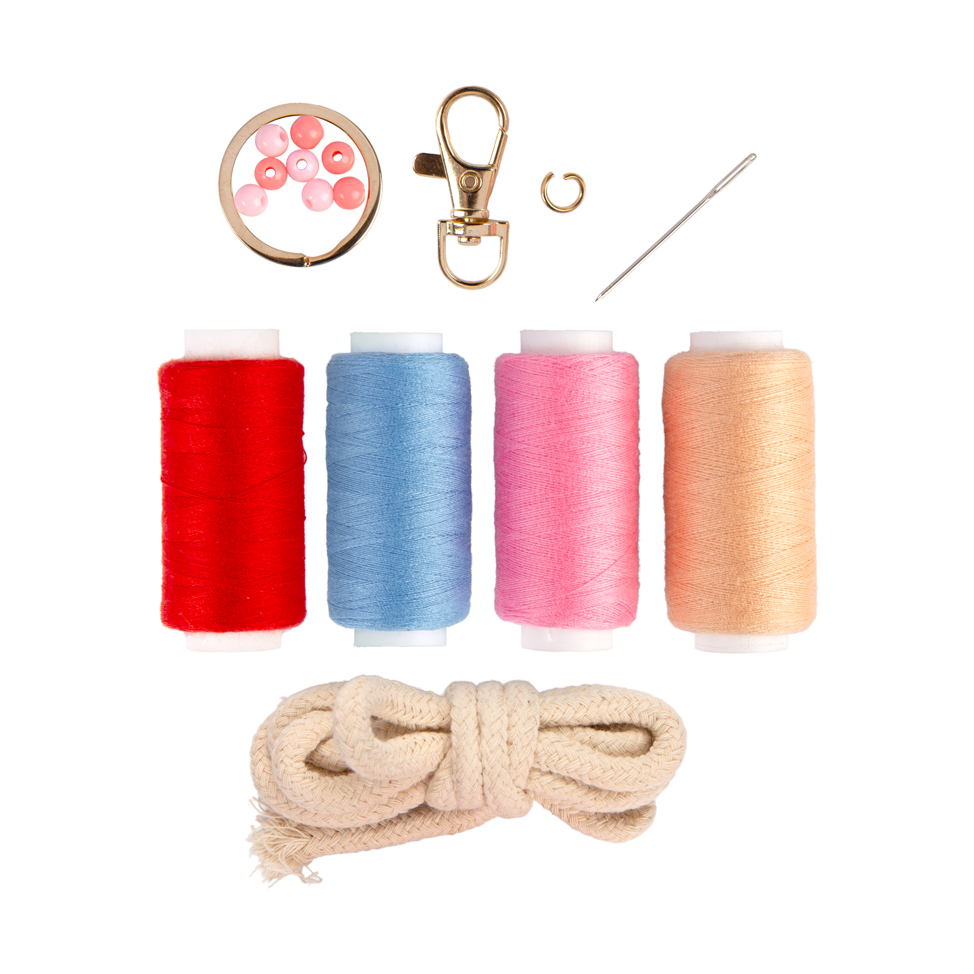 DIY Macrame klíčenka - Duha Albi - Obrázek 3