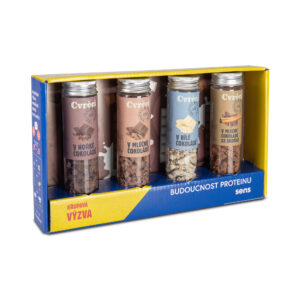 Dárkový set: Cvrčci v čokoládě Sens