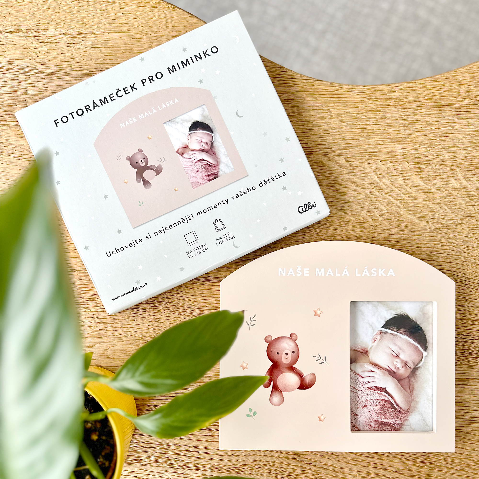 Fotorámeček pro miminko – Naše malá láska Albi - Obrázek 3