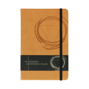 Hnědý journal blok - Jedinečný chlap Albi