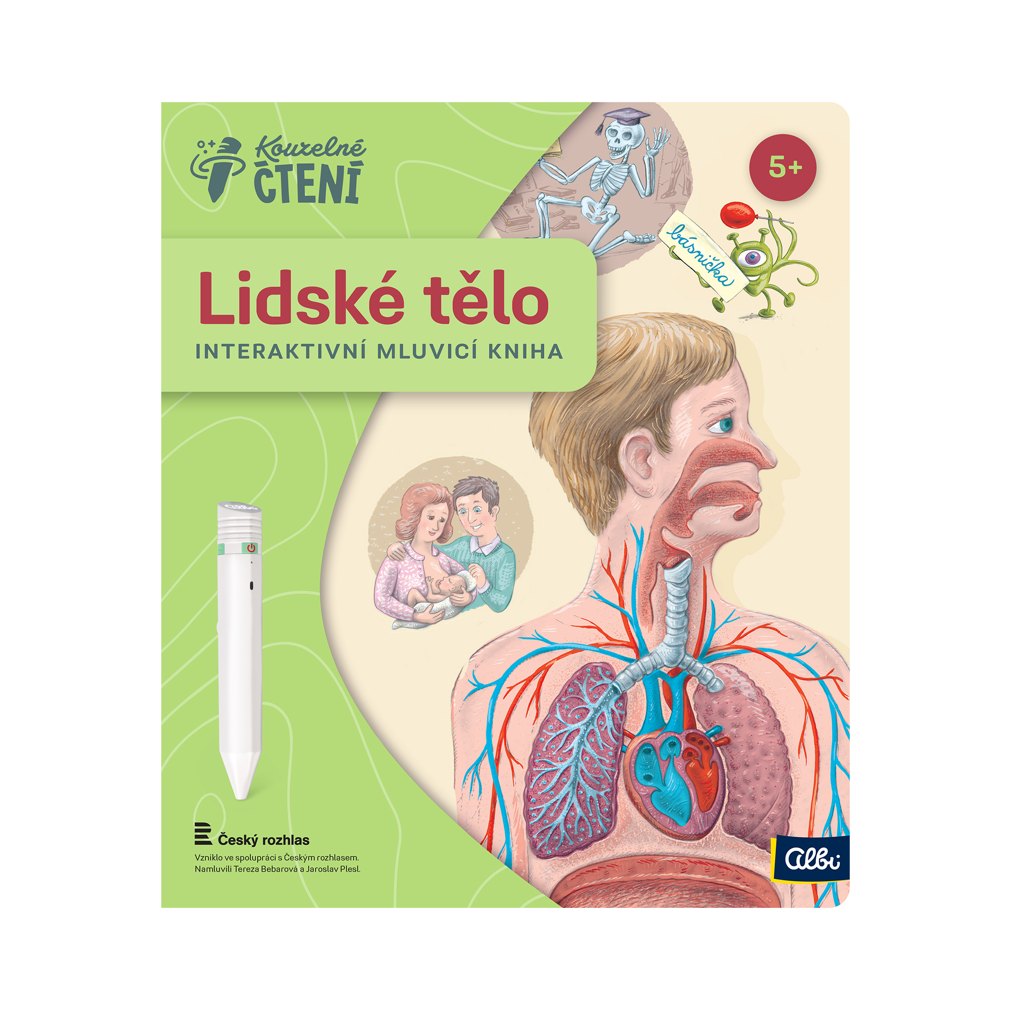 Kniha Lidské tělo Albi - Obrázek 2