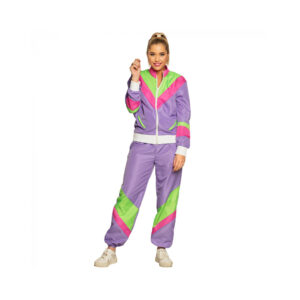 Kostým 80.léta fialový vel.S Albi