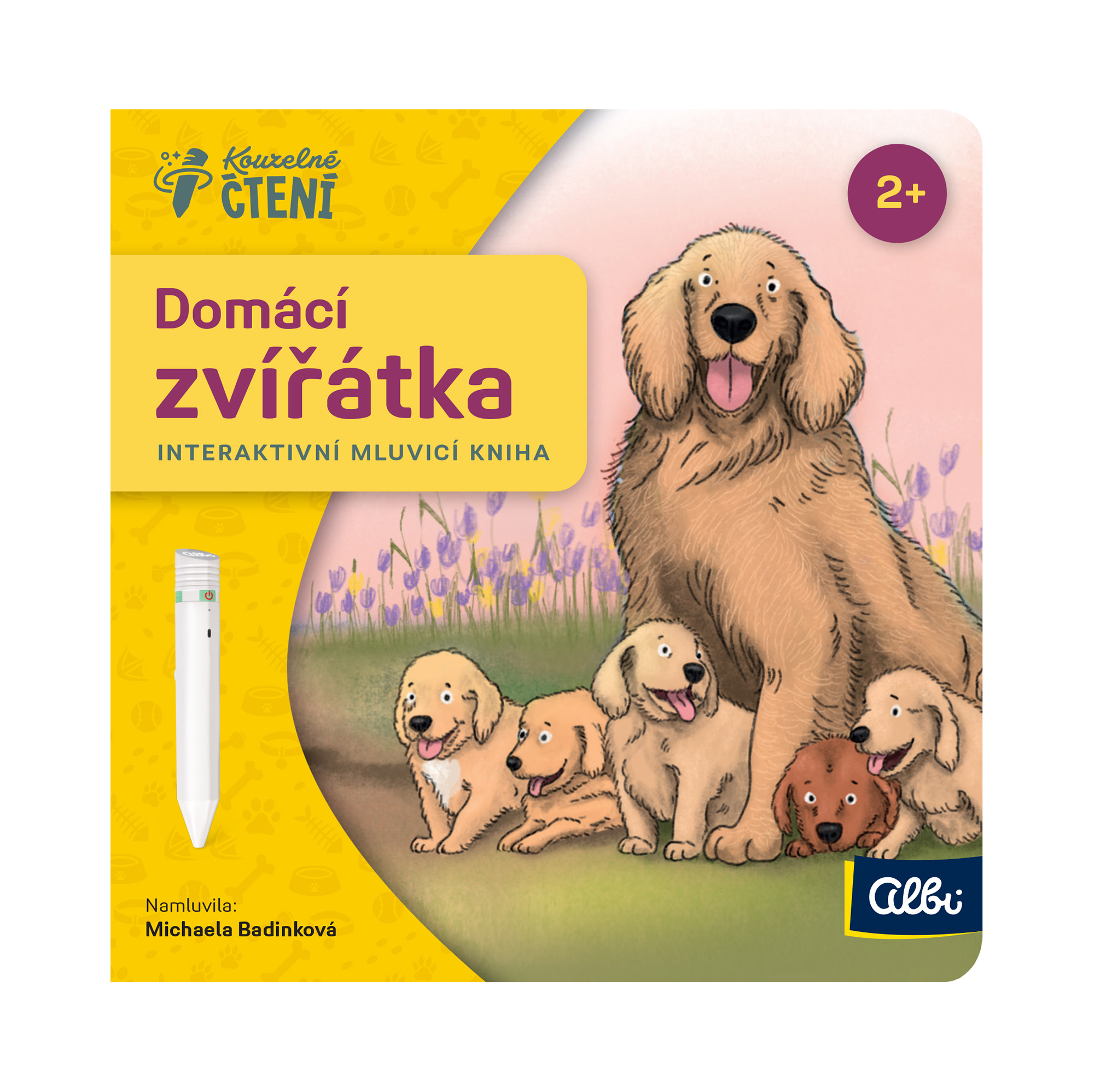 Minikniha pro nejmenší - Domácí zvířátka Albi - Obrázek 2