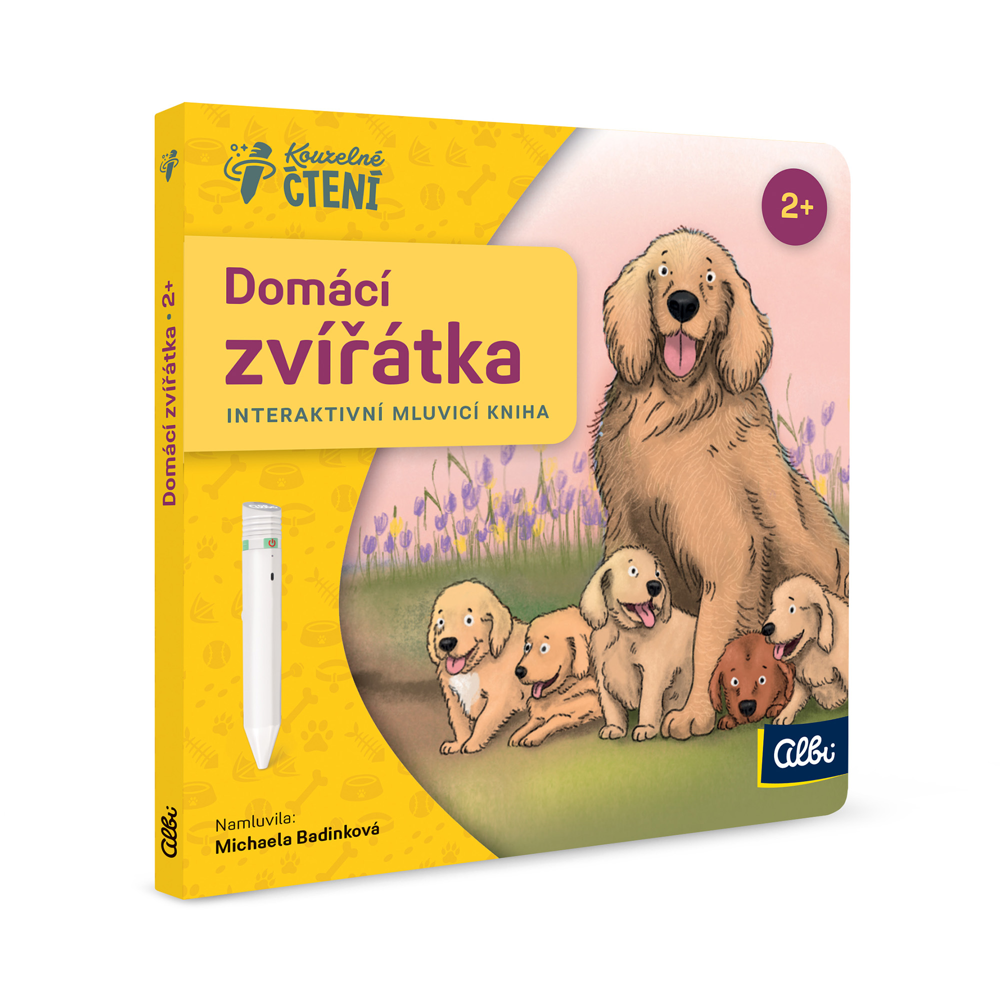 Minikniha pro nejmenší - Domácí zvířátka Albi
