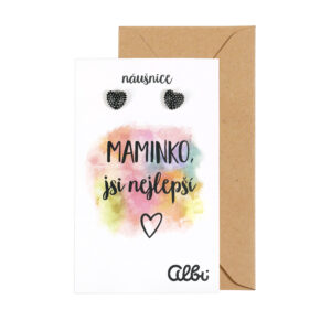 Náušnice - Maminka Albi