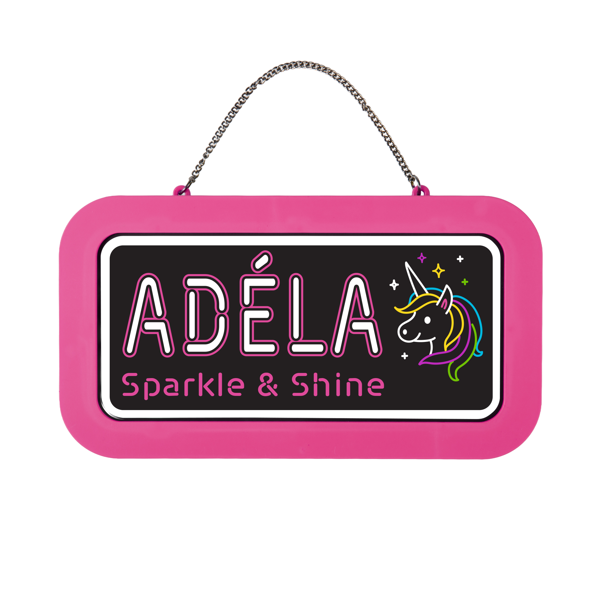 Neonová cedulka se jménem - Adéla Albi
