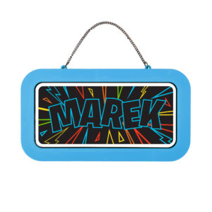 Neonová cedulka se jménem - Marek Albi