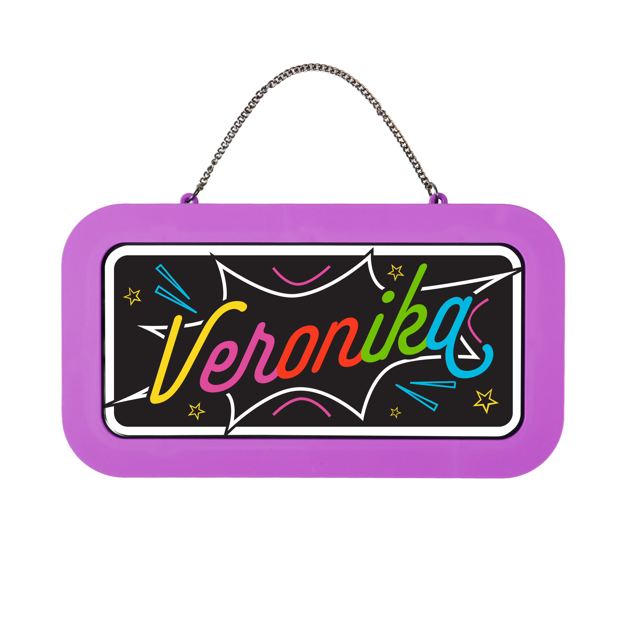 Neonová cedulka se jménem - Veronika Albi