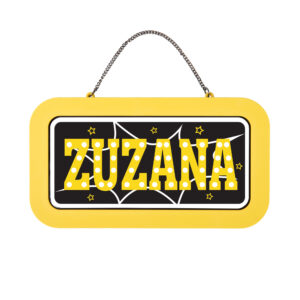 Neonová cedulka se jménem - Zuzana Albi