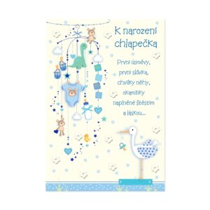 Přání k narození kluka Albi