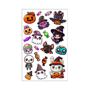 Tetování Halloween příšerky 20 ks Albi