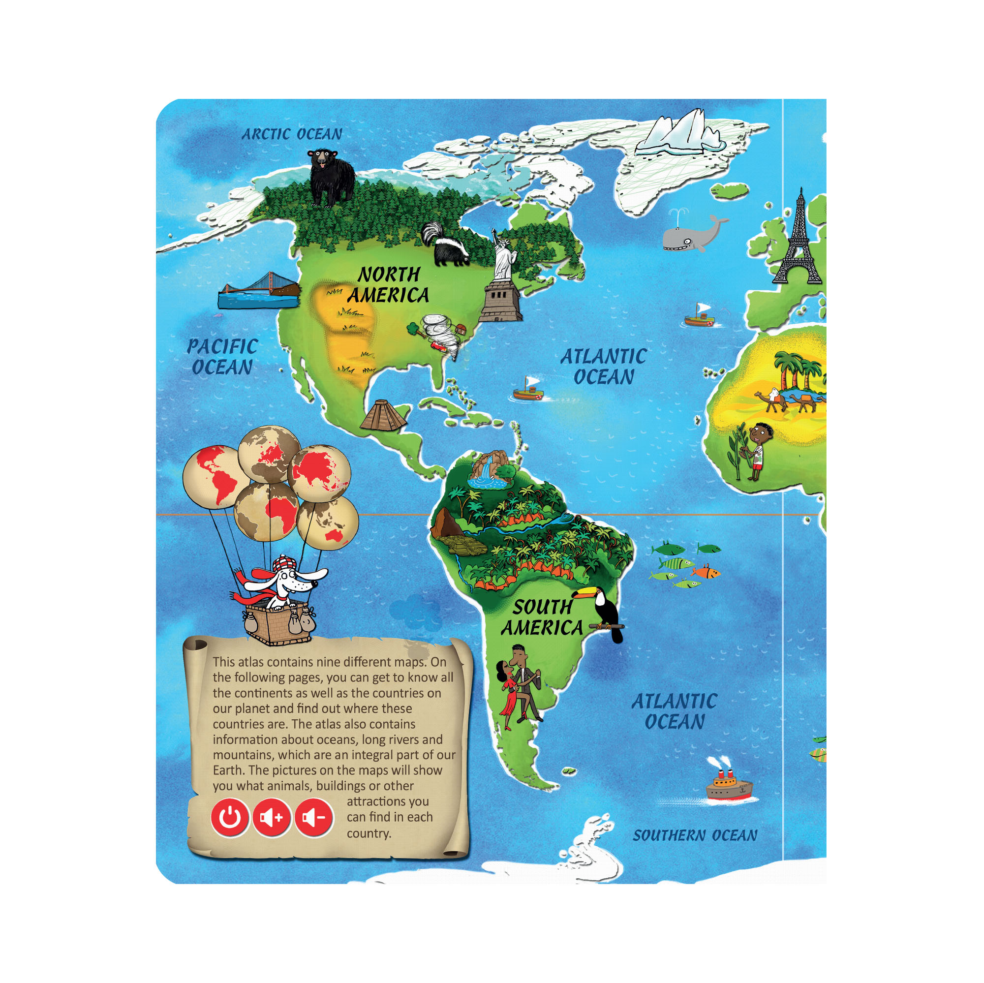 Tolki - World Atlas EN Albi - Obrázek 4