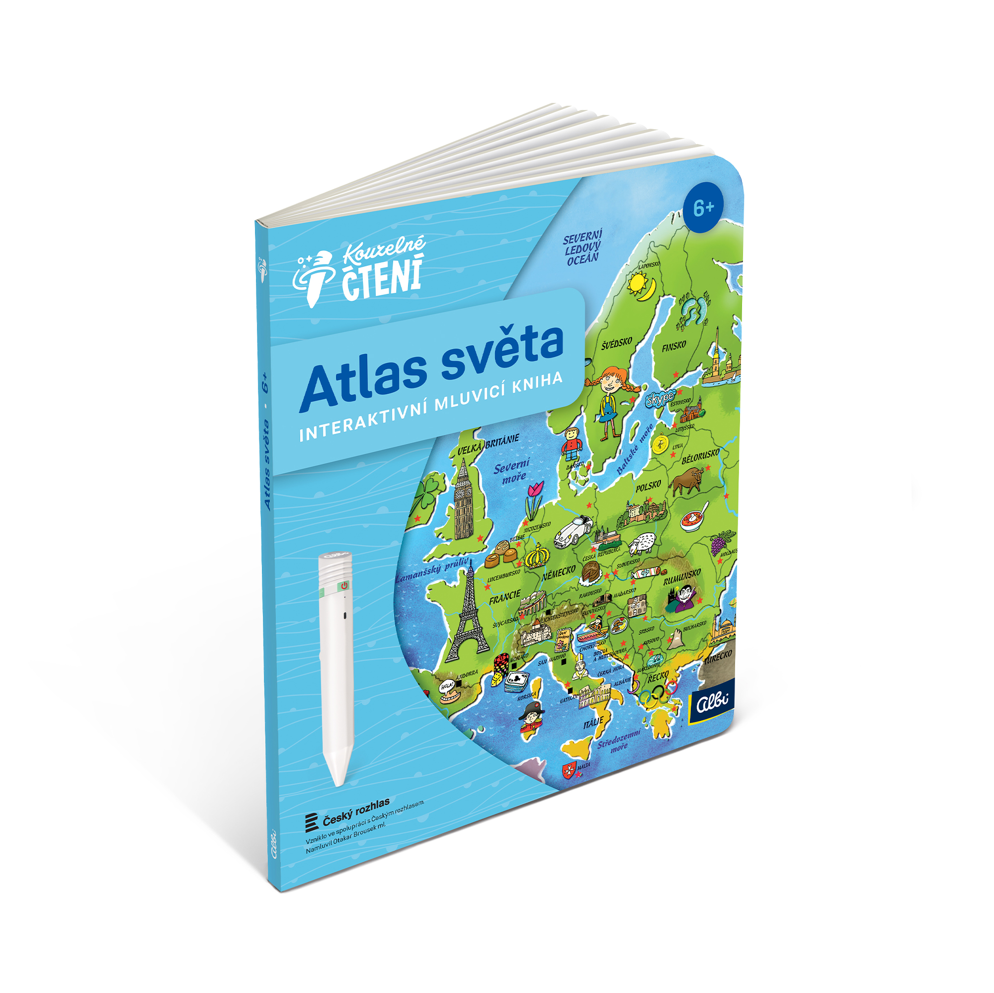 Kniha Atlas světa Albi - Obrázek 3