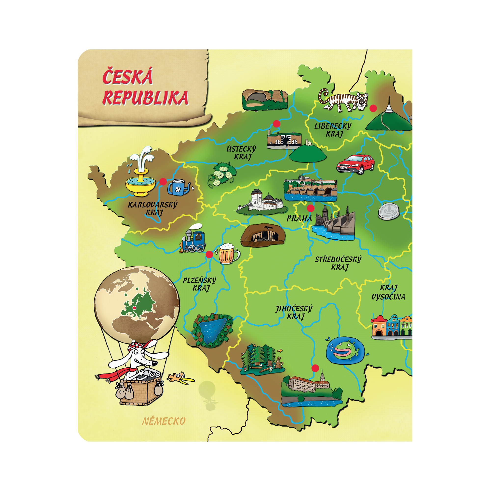 Kniha Atlas světa Albi - Obrázek 4