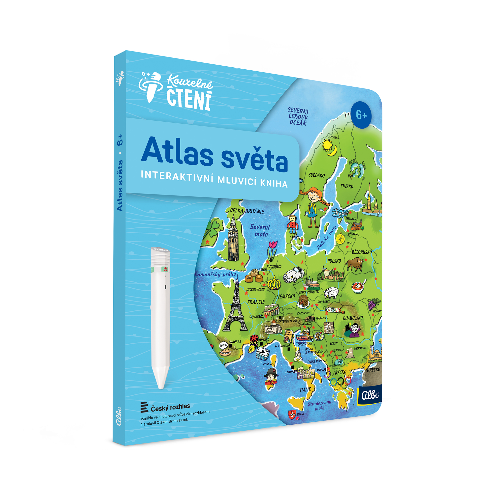 Kniha Atlas světa Albi