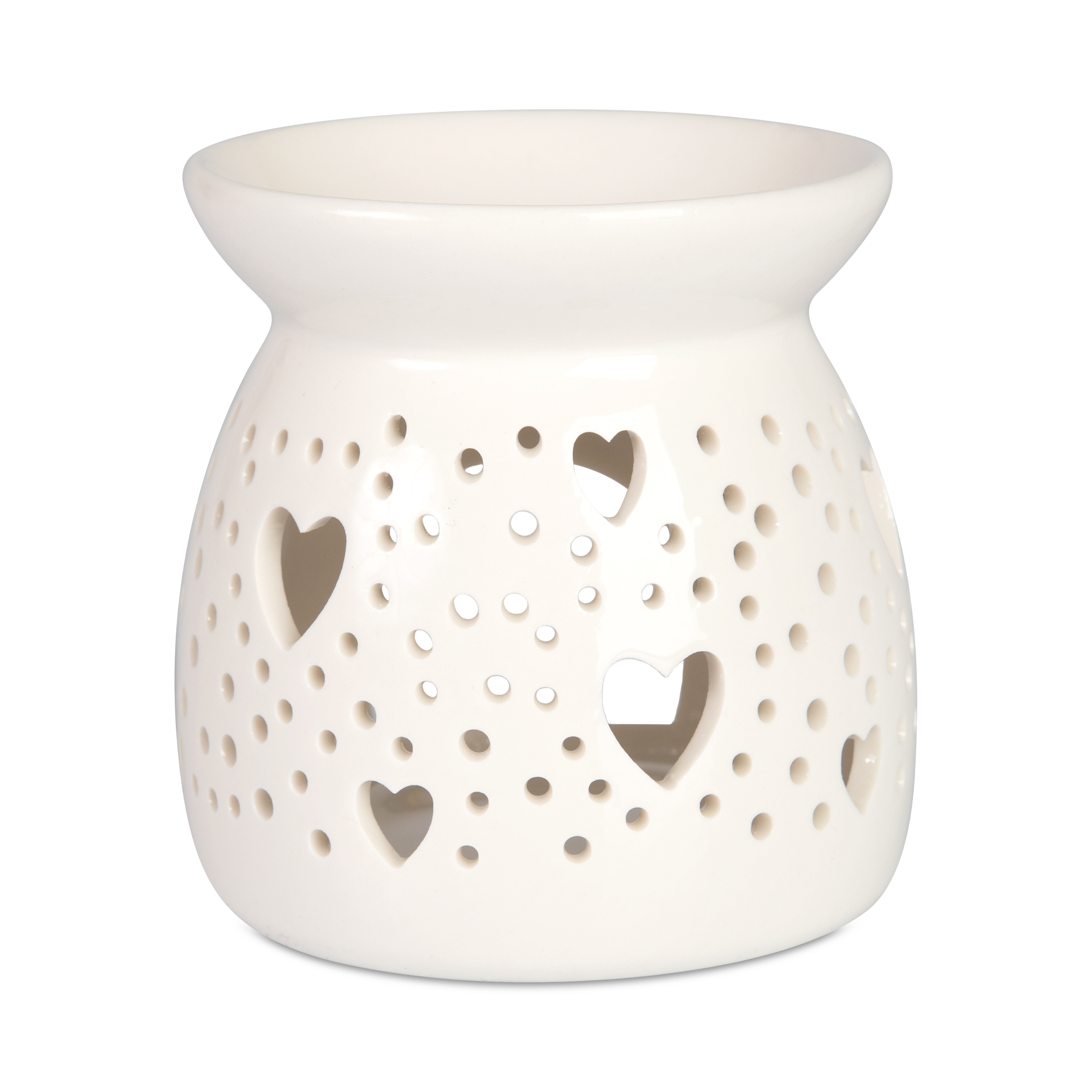 Porcelánová aromalampa - Srdíčka Albi
