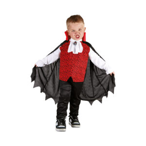 Kostým dětský Upír červený vel. 3-4 roky Albi
