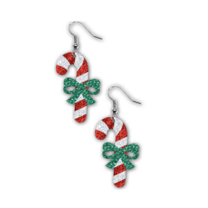 Náušnice vánoční lízátko Albi