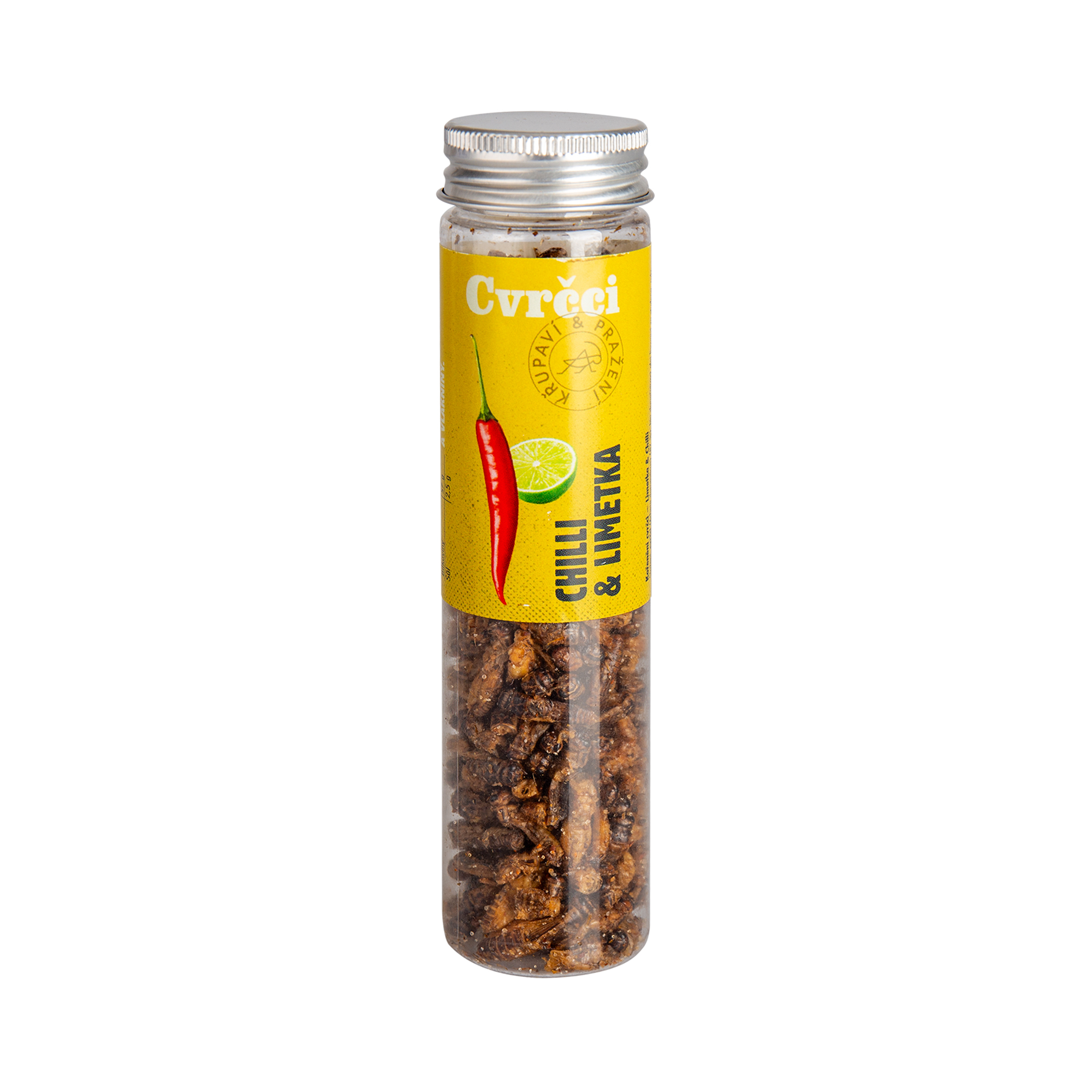 Pražení cvrčci - Chilli a limetka Sens