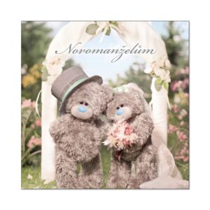 3D svatební přání Me To You - Novomanželům Albi