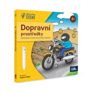 Minikniha pro nejmenší - Dopravní prostředky Albi