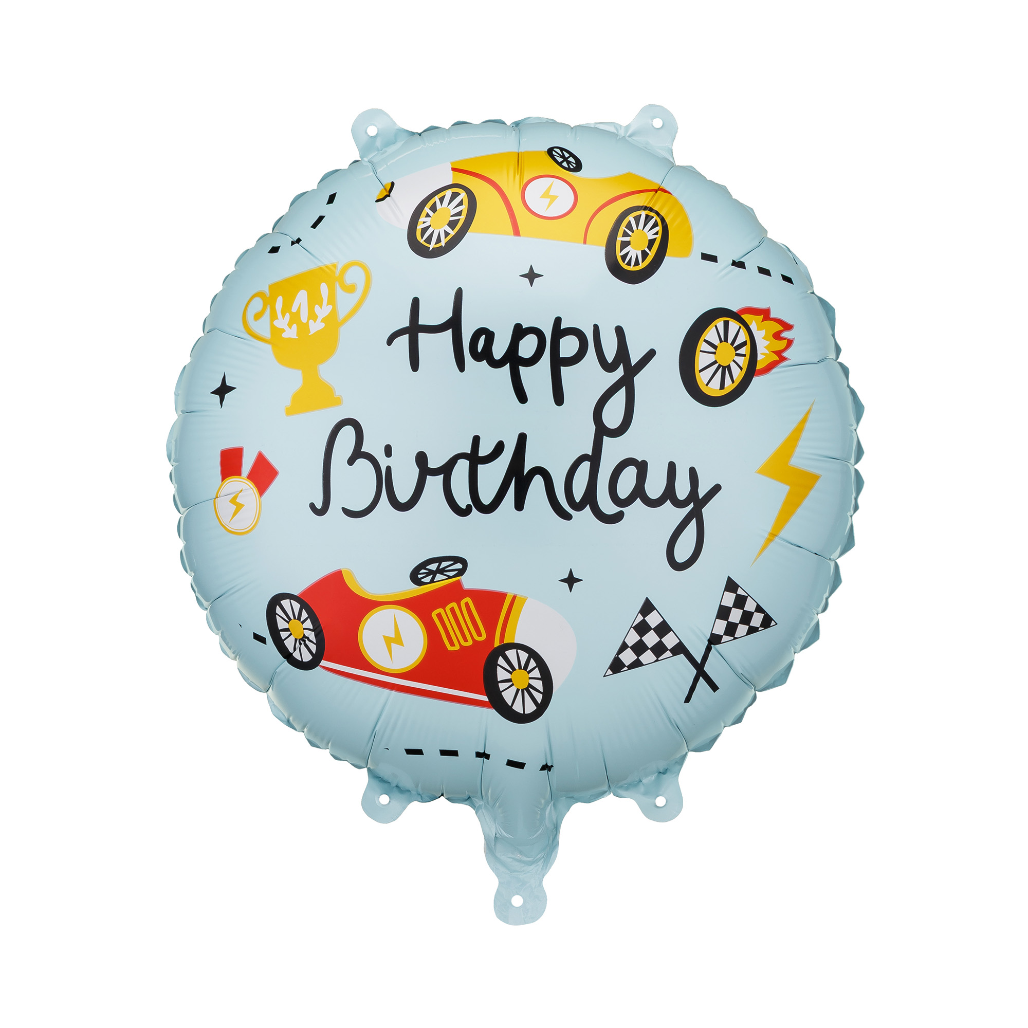 Balónek fóliový Happy Birthday Auta Albi