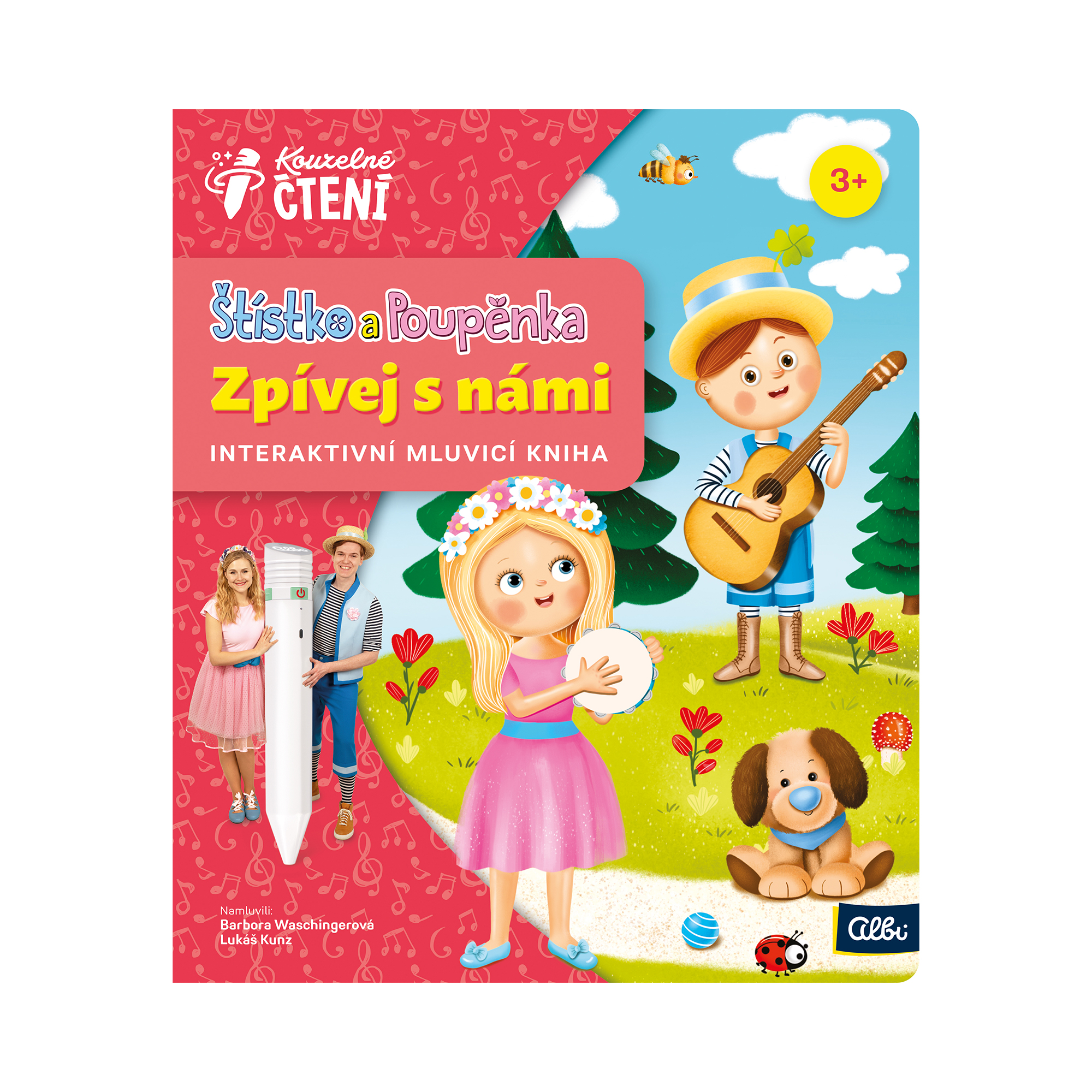 Kniha Štístko a Poupěnka - Zpívej s námi Albi - Obrázek 2