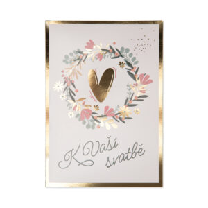 Pop-up hrací a svítící přání - Svatební dort Albi