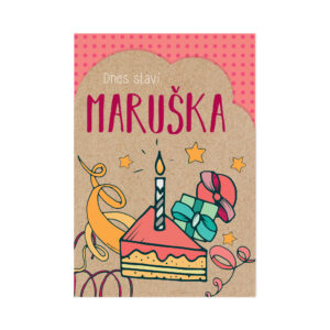 Přání k svátku - Maruška Albi