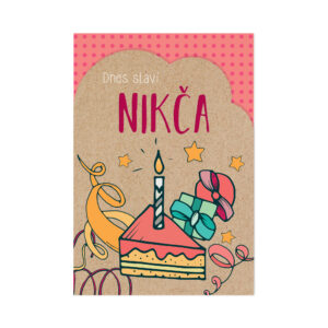 Přání k svátku - Nikča Albi