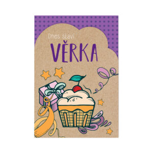 Přání k svátku - Věrka Albi