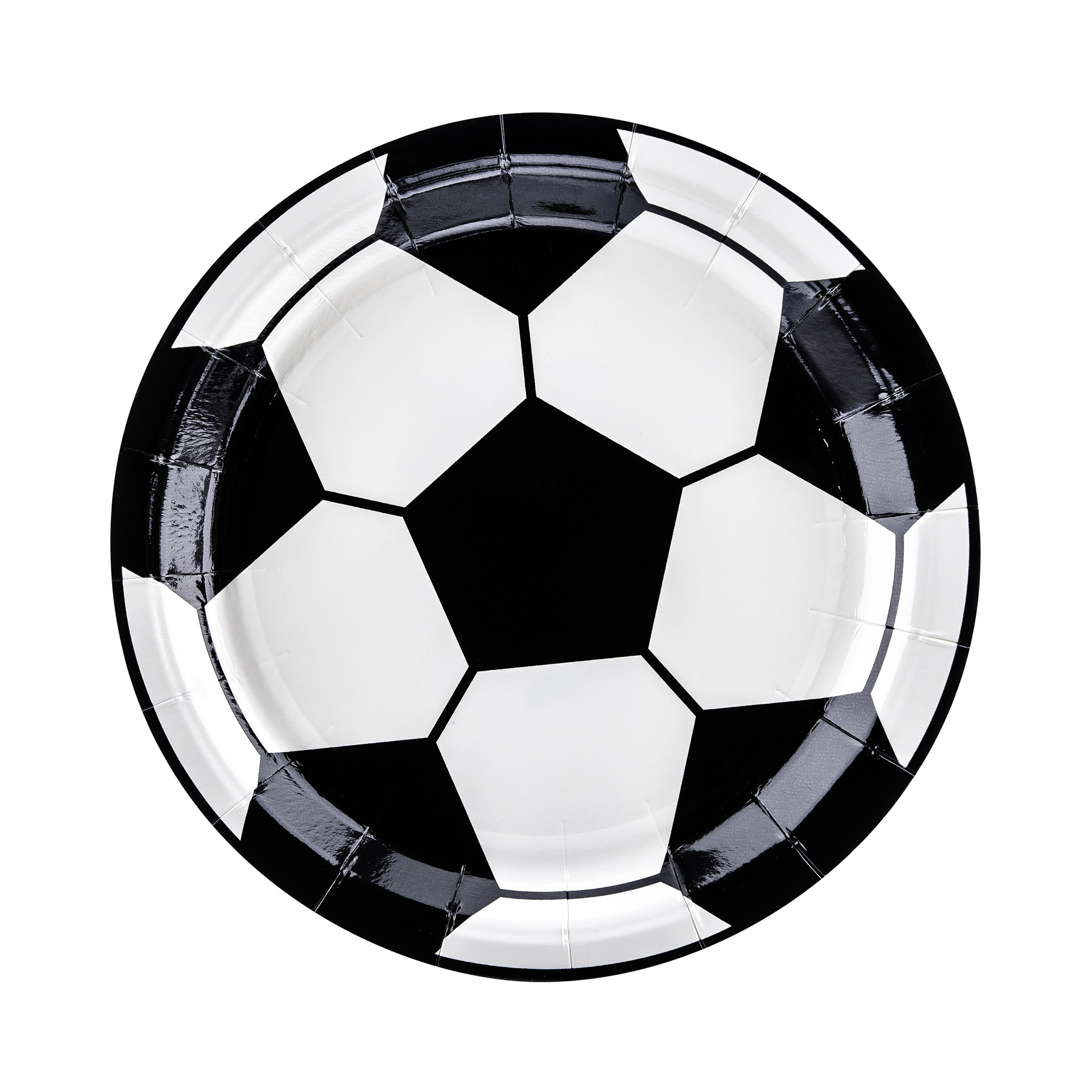 Talíře Fotbalový míč  6 ks Albi