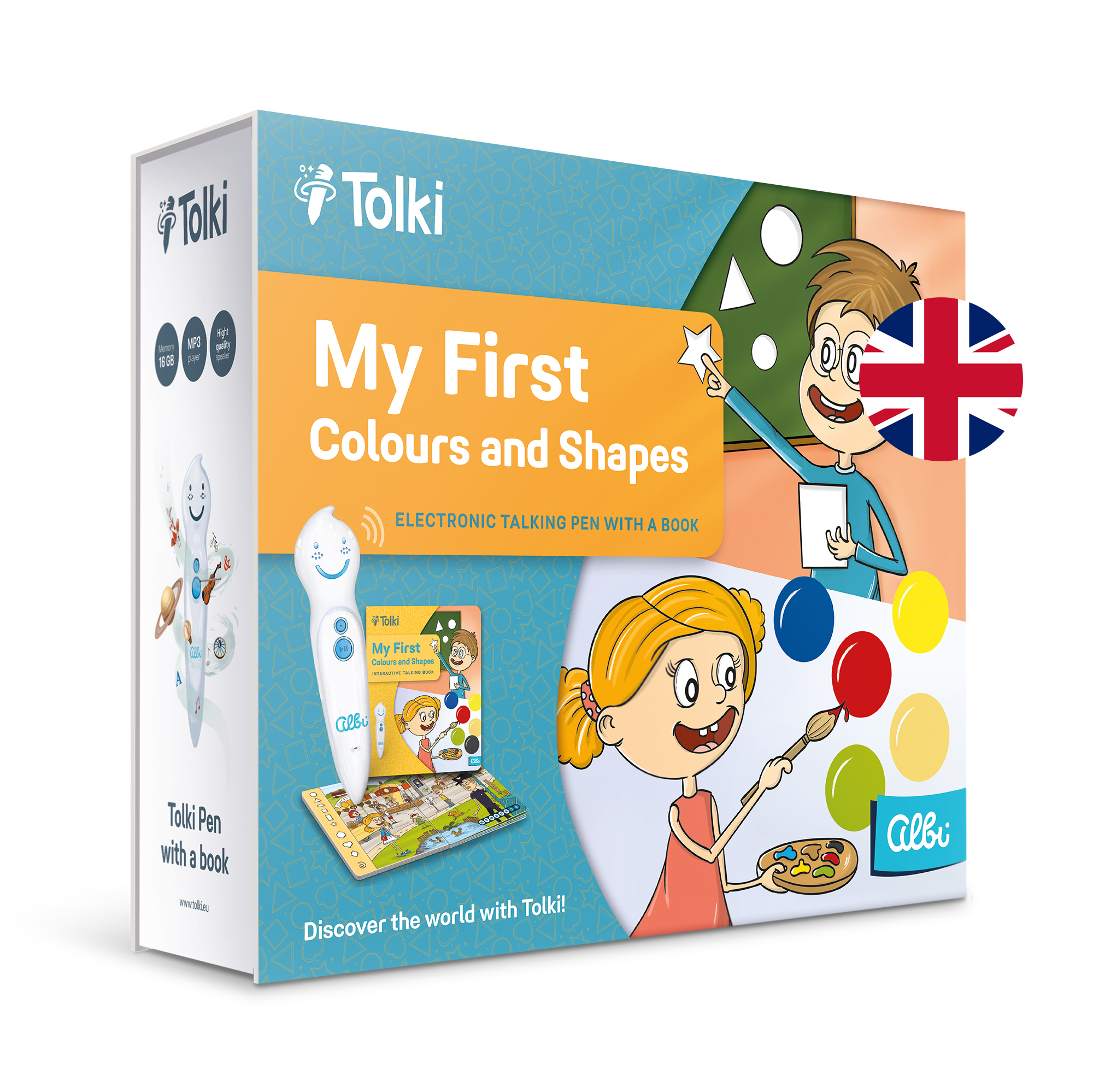 Tolki Pen + My First Colours and Shapes EN - 2021 Albi