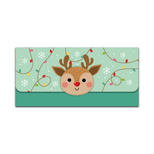 Vánoční magnetická obálka na peníze - Sob Albi