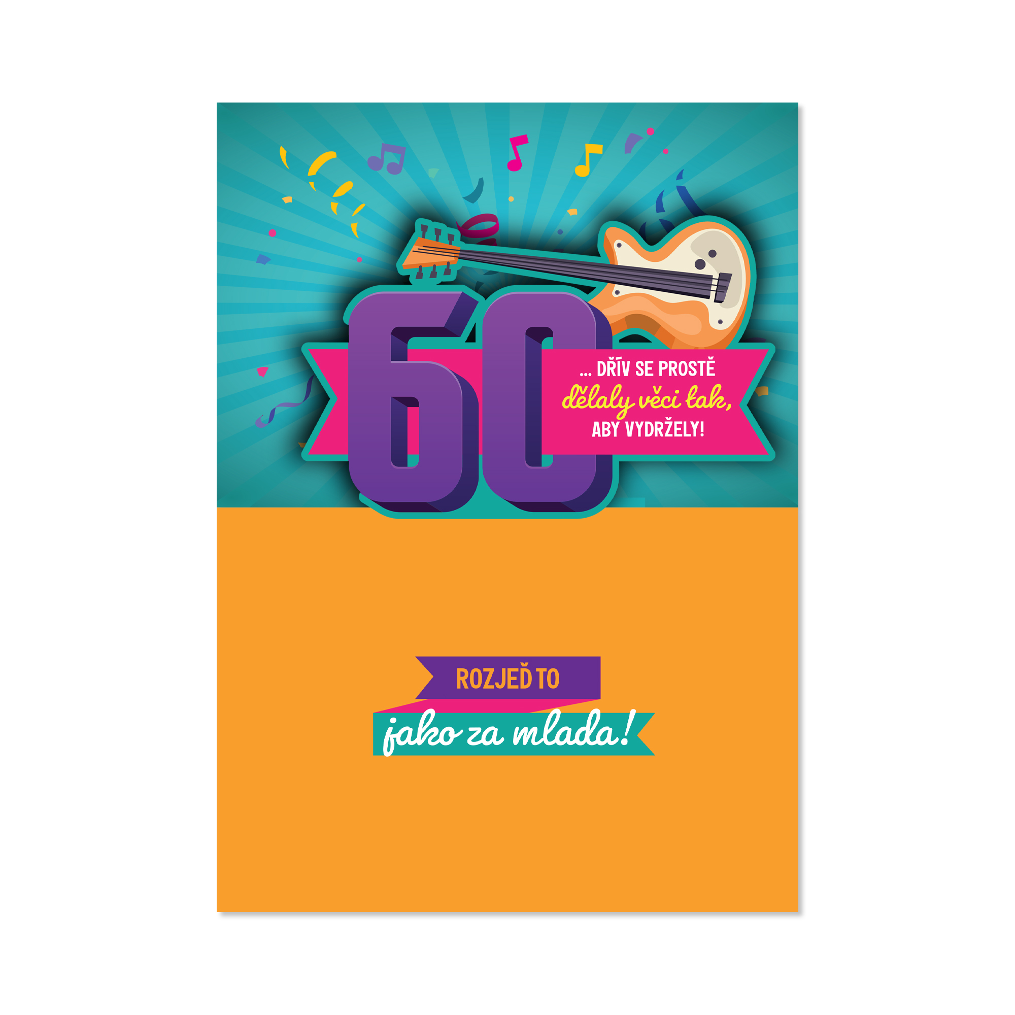 3D přání s pop-up efektem - 60 narozeniny Albi - Obrázek 2
