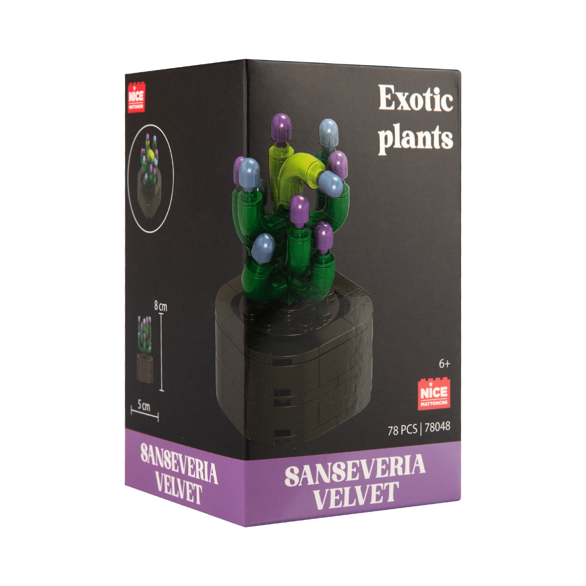 Květinová stavebnice Exotic - Tchýnin jazyk NICE SRL - Obrázek 2