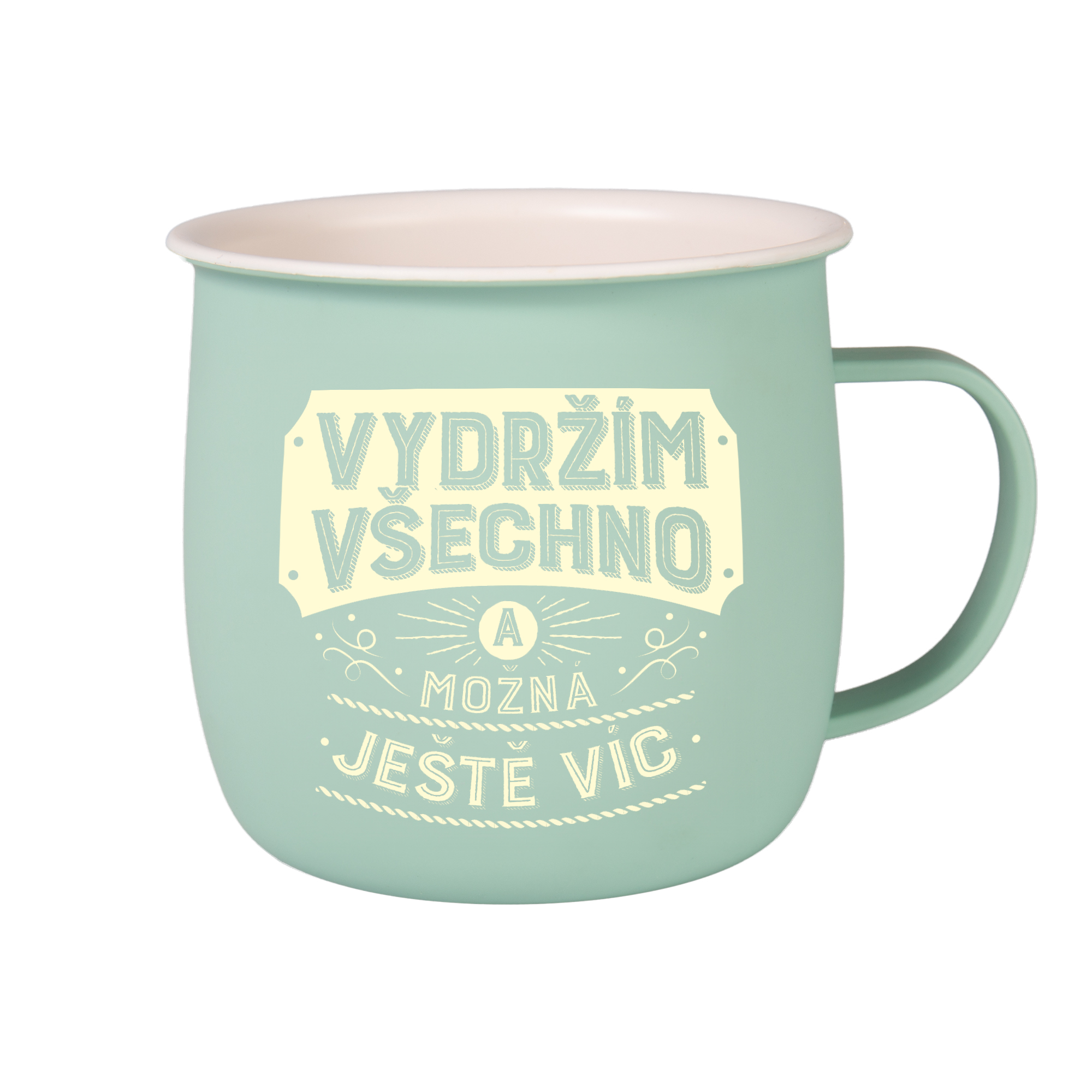 Outdoorový hrnek - Vydržím všechno Albi