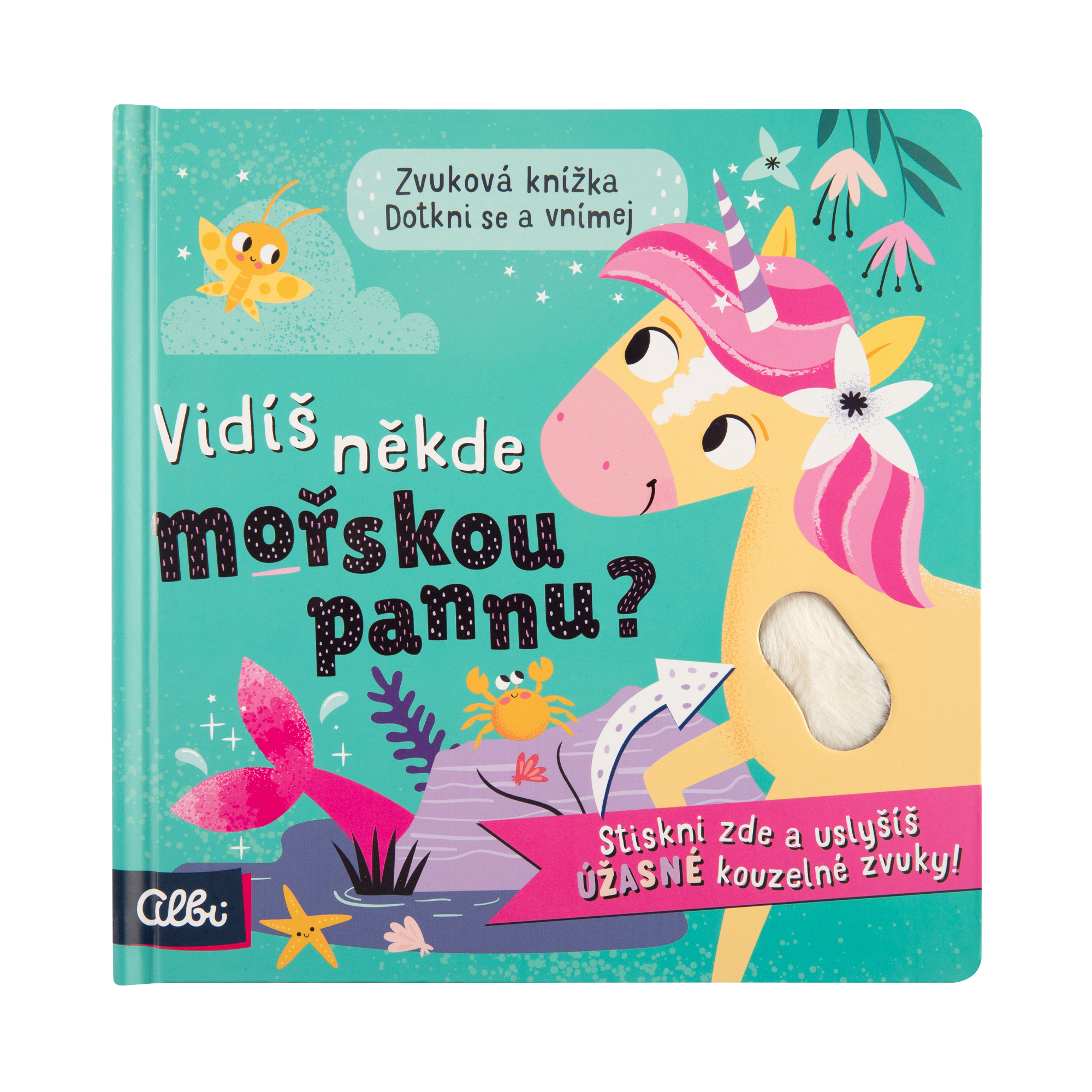 Vidíš někde mořskou pannu? - Zvuková hmatová kniha Albi - Obrázek 2