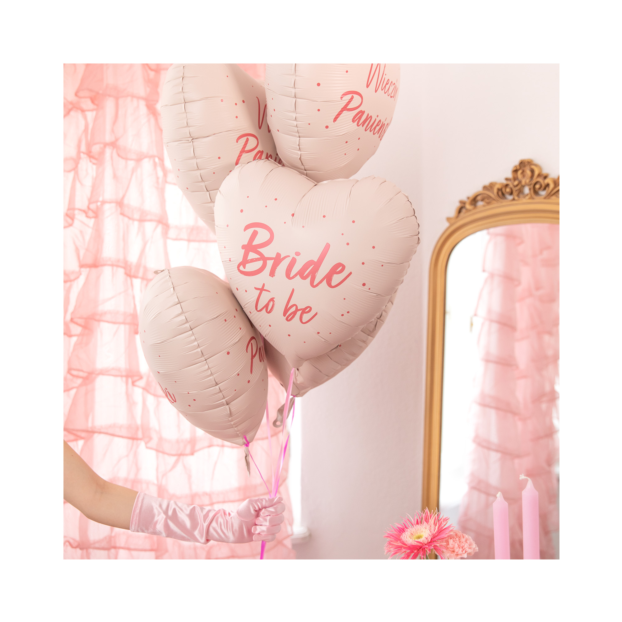 Balónek fóliový Bride to be srdce Albi - Obrázek 2