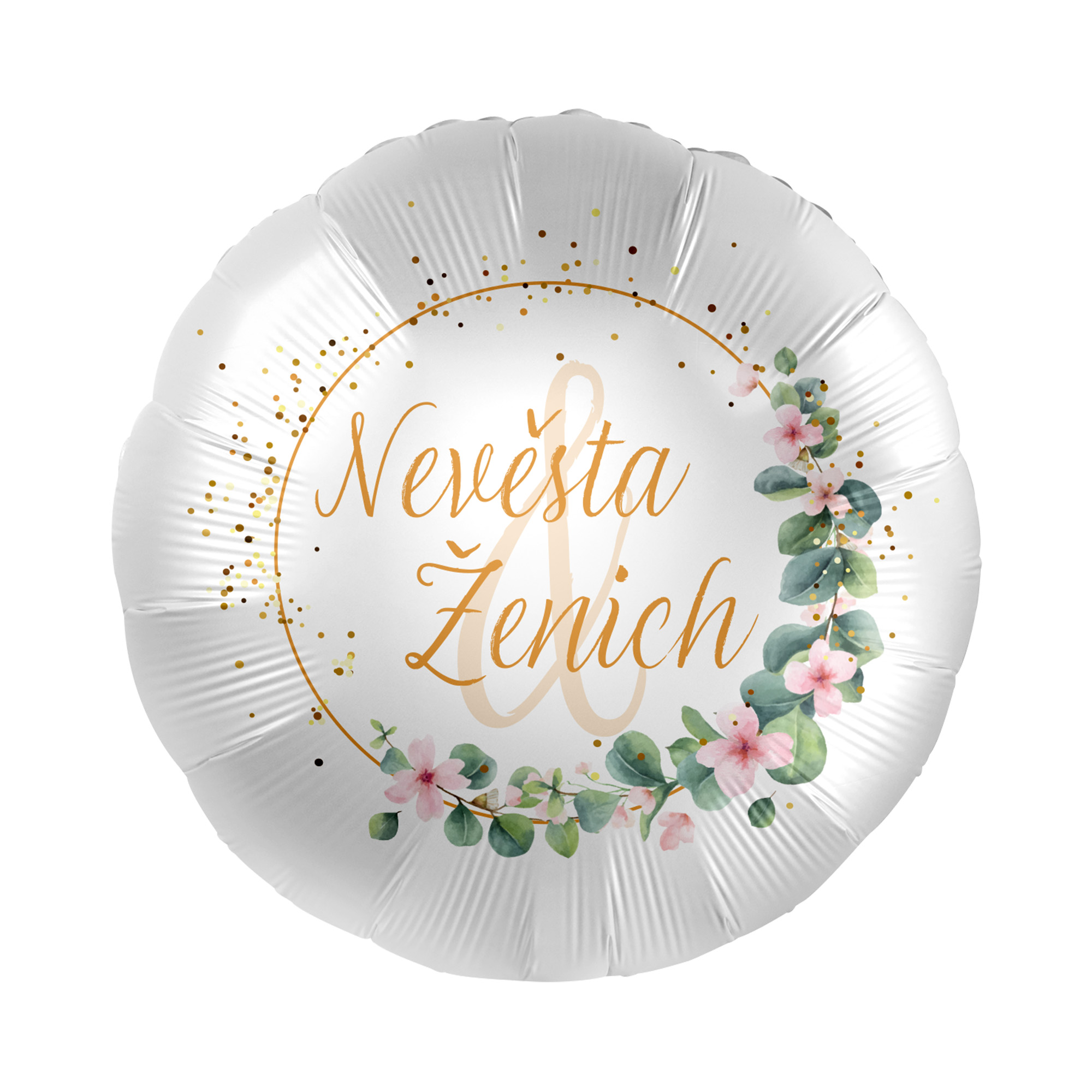 Fóliový balónek Nevěsta a ženich Albi